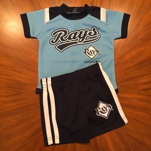 ⚡️Tampa Rays Team Baby Boy Outfit Size 3-6M ⚡️